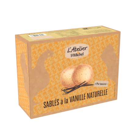 Sablés vanille naturelle 275g - L’Atelier St Michel