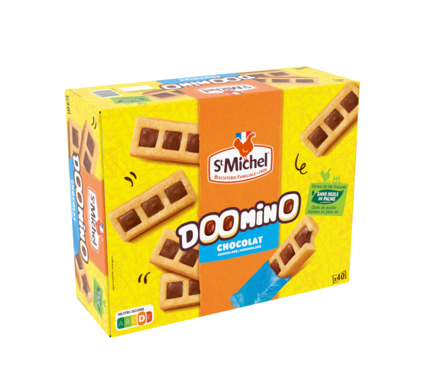 Doomino chocolat format familial (x40) 1200g - St Michel