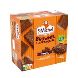 Brownies individuels chocolat format familial (x24) 720g - St Michel