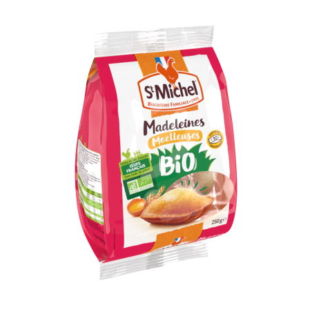 Madeleines moelleuses BIO 250g - St Michel