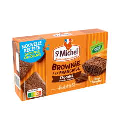 Brownies individuels chocolat à la française 240g - St Michel