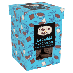 Sablés très chocolat 140g – L’Atelier St Michel