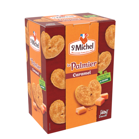 Le Palmier caramel (40x2) 664g - St Michel