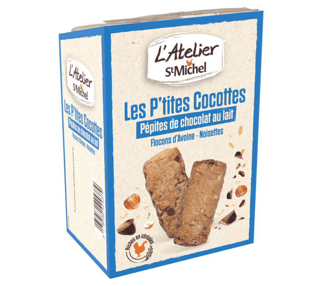 P'tites Cocottes pépites chocolat au lait 130g - St Michel