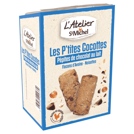 P'tites Cocottes pépites chocolat au lait 130g - St Michel