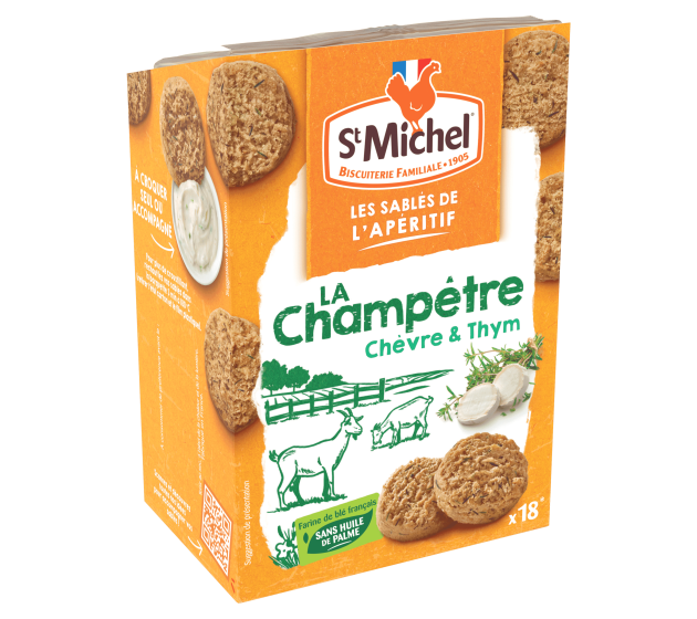 Sablés de l’apéritif – La Champêtre 120g - St Michel