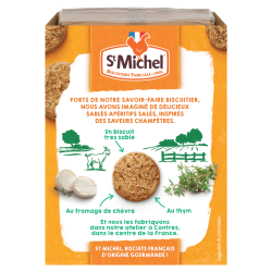 Sablés de l’apéritif – La Champêtre 120g - St Michel