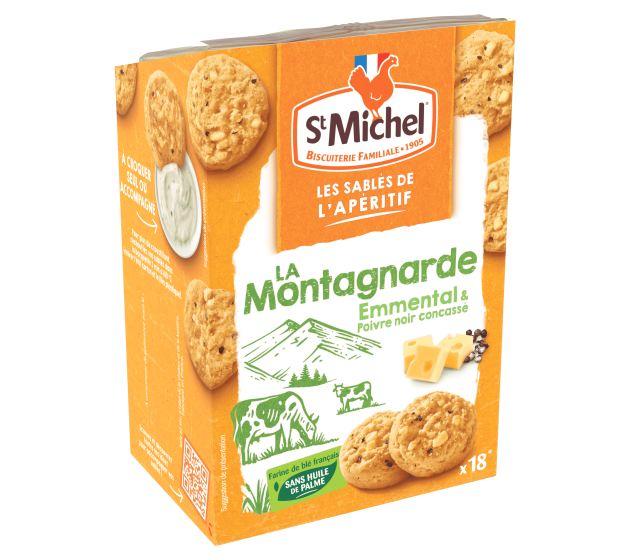 Sablés de l’apéritif - La Montagnarde 120g - St Michel