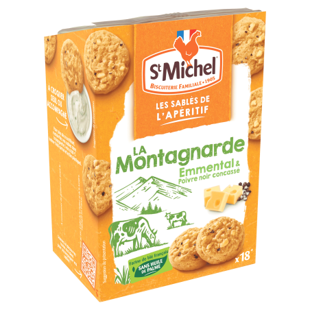 Sablés de l’apéritif - La Montagnarde 120g - St Michel