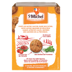 Sablés de l’apéritif - La Provençale 120g - St Michel