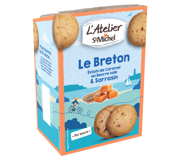 Sablés des régions - Le Breton 120g - L'Atelier St Michel