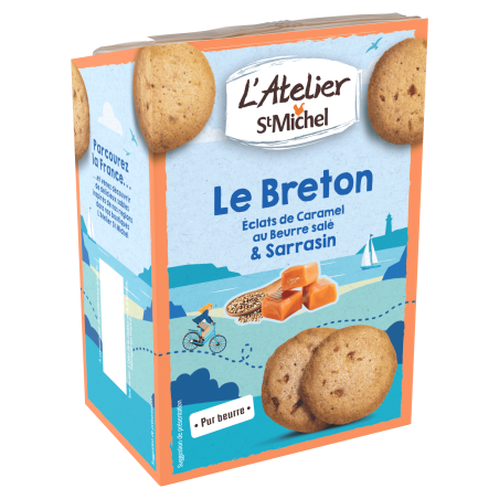 Sablés des régions - Le Breton 120g - L'Atelier St Michel