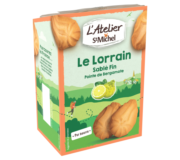 Sablés des régions - Le Lorrain 120g - L'Atelier St Michel