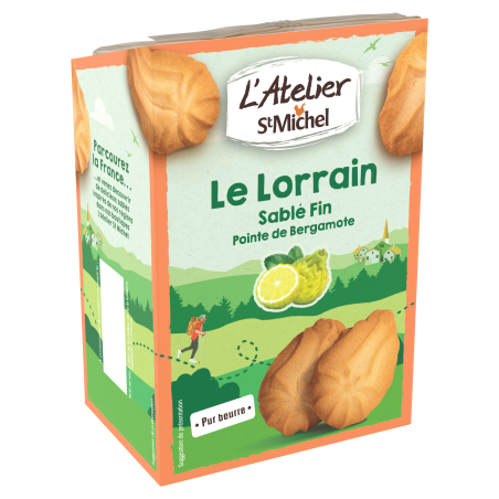 Sablés des régions - Le Lorrain 120g - L'Atelier St Michel