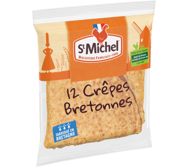 Crêpes nature x12 St Michel - 315g