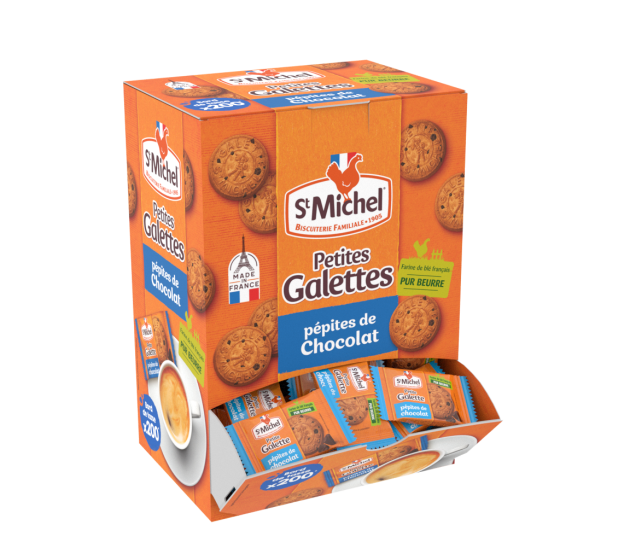 Petites galettes pépites de chocolat (x200) 700g - St Michel