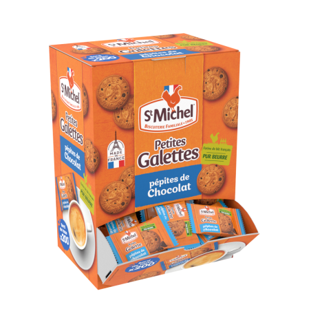 Petites galettes pépites de chocolat (x200) 700g - St Michel