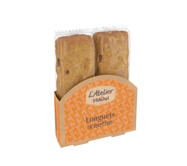 Longuets noisettes 150g - L’Atelier St Michel