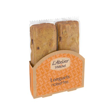 Longuets noisettes 150g - L’Atelier St Michel