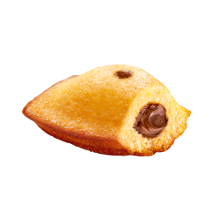 Madeleines cœur au bon chocolat 350g - St Michel