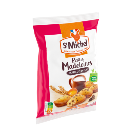 Petites madeleines pépites chocolat 400g - St Michel