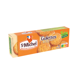 Petites galettes au bon beurre Bio St Michel - Carton de 400 sur