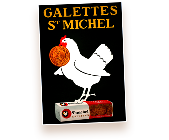 St Michel Professionnel - Demi plaque génoise nature